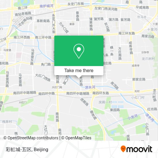 彩虹城-五区 map