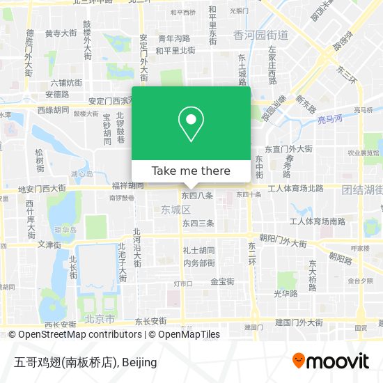 五哥鸡翅(南板桥店) map