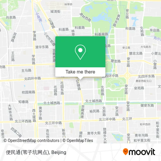 便民通(苇子坑网点) map