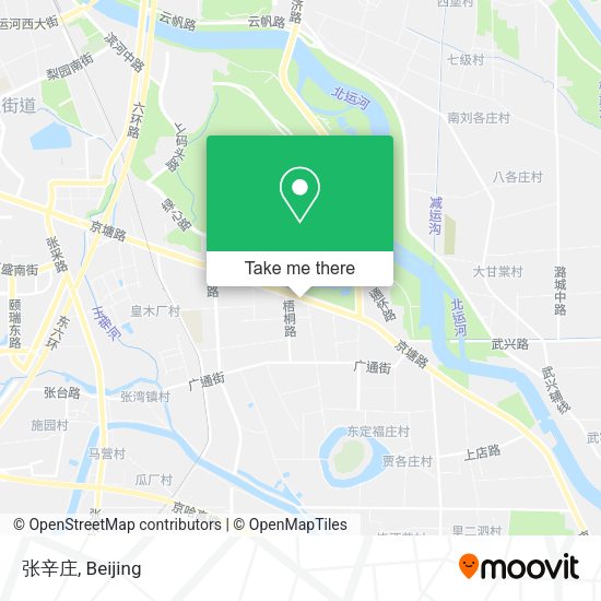 张辛庄 map
