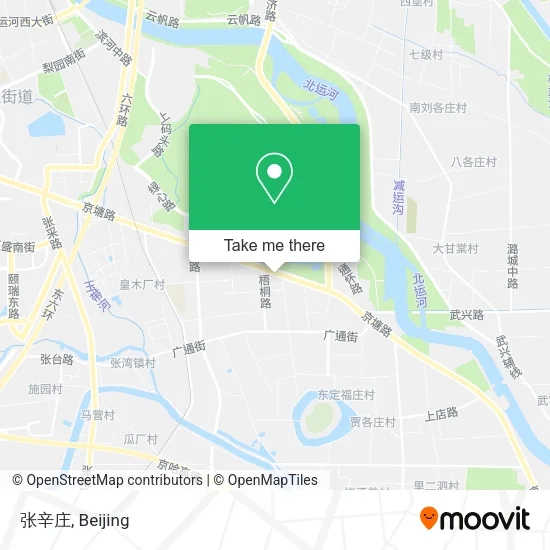 张辛庄 map