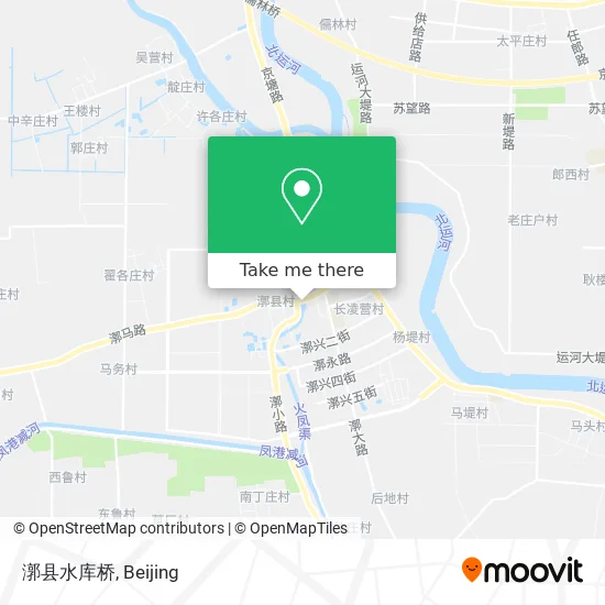 漷县水库桥 map