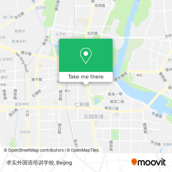 求实外国语培训学校 map