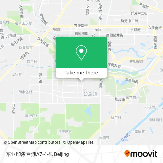 东亚印象台湖A7-4栋 map