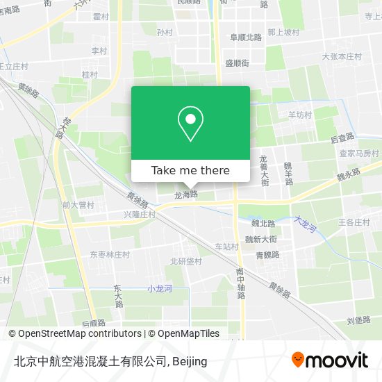 北京中航空港混凝土有限公司 map