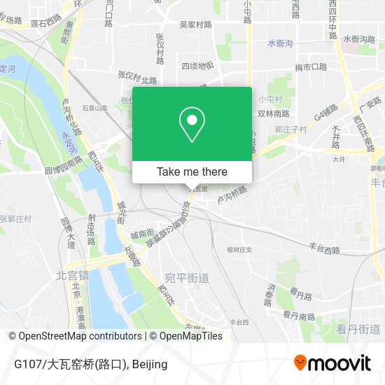 G107/大瓦窑桥(路口) map