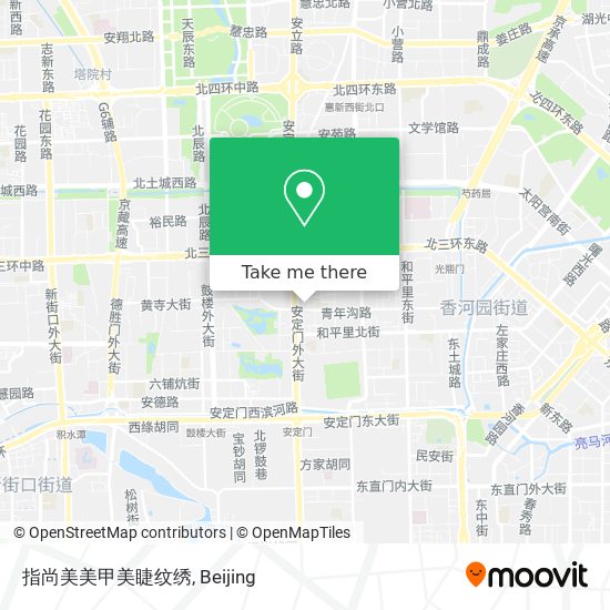 指尚美美甲美睫纹绣 map