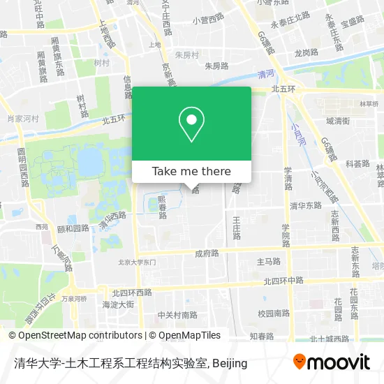 清华大学-土木工程系工程结构实验室 map