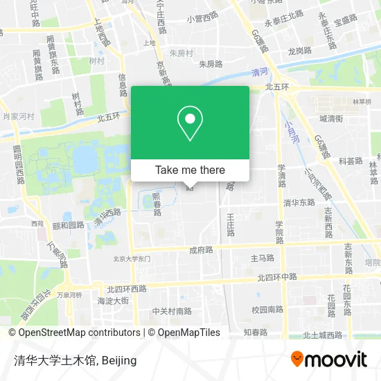 清华大学土木馆 map