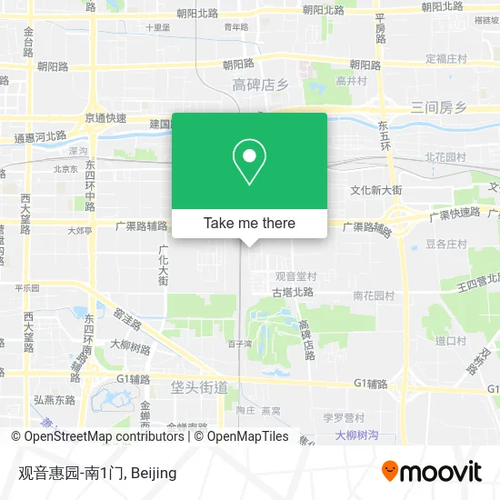 观音惠园-南1门 map