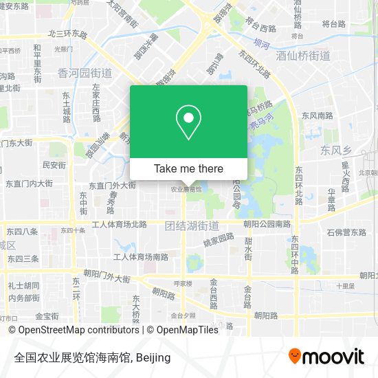 全国农业展览馆海南馆 map