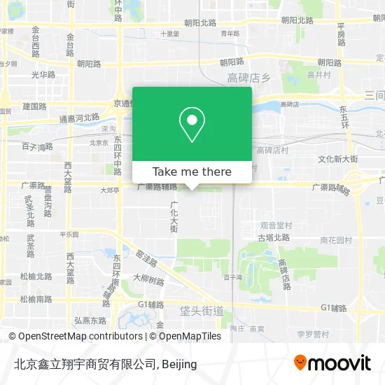 北京鑫立翔宇商贸有限公司 map