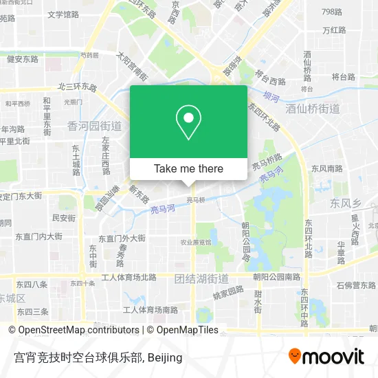 宫宵竞技时空台球俱乐部 map