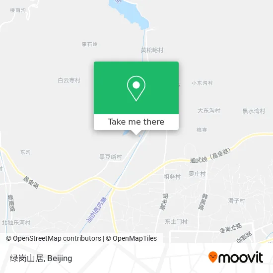 绿岗山居 map