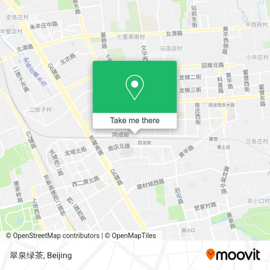 翠泉绿茶 map