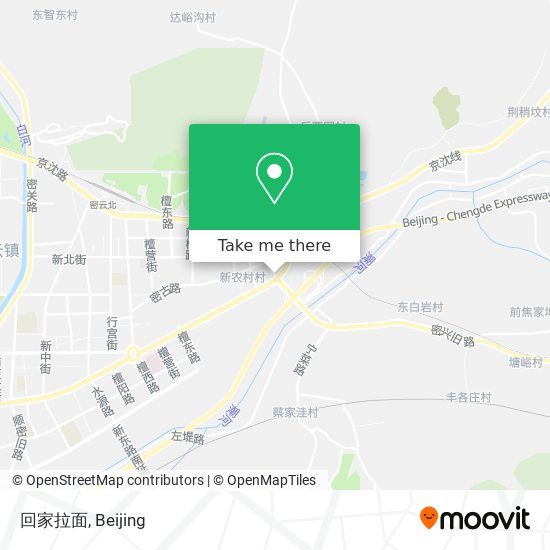 回家拉面 map