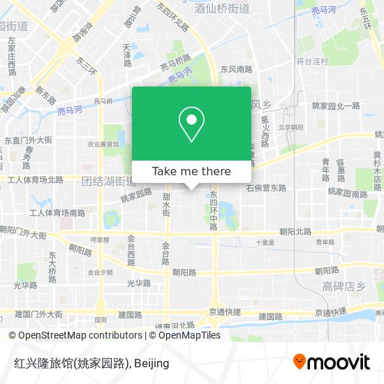 红兴隆旅馆(姚家园路) map
