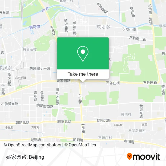 姚家园路 map