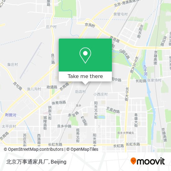 北京万事通家具厂 map