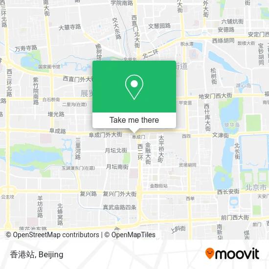 香港站 map