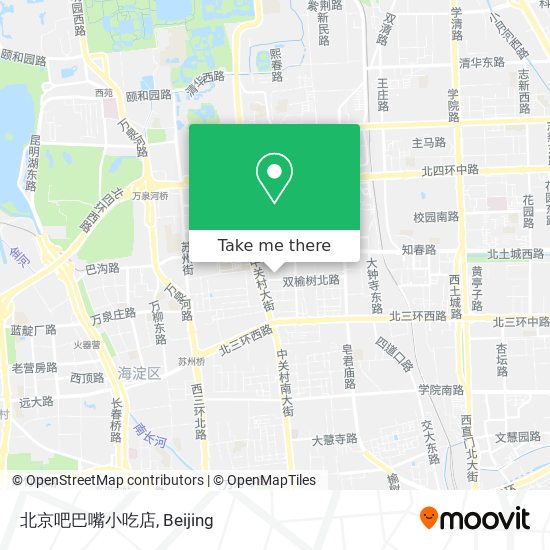 北京吧巴嘴小吃店 map