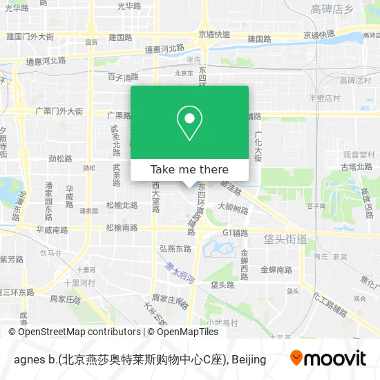 agnes b.(北京燕莎奥特莱斯购物中心C座) map
