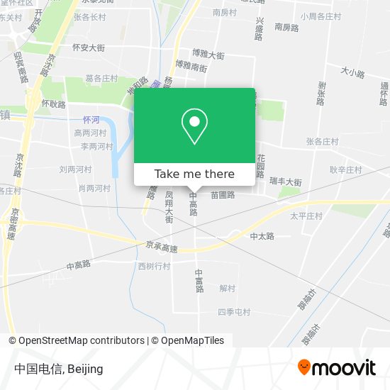 中国电信 map