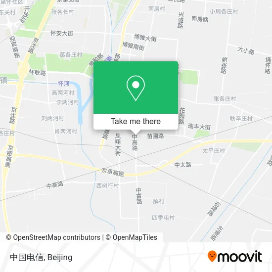 中国电信 map