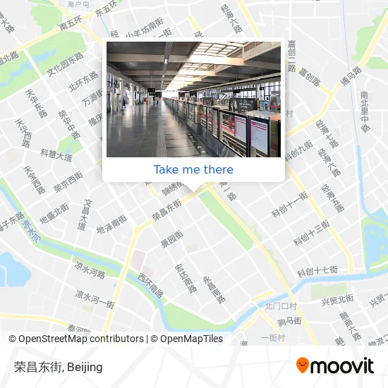 荣昌东街 map