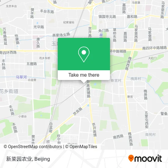 新菜园农业 map