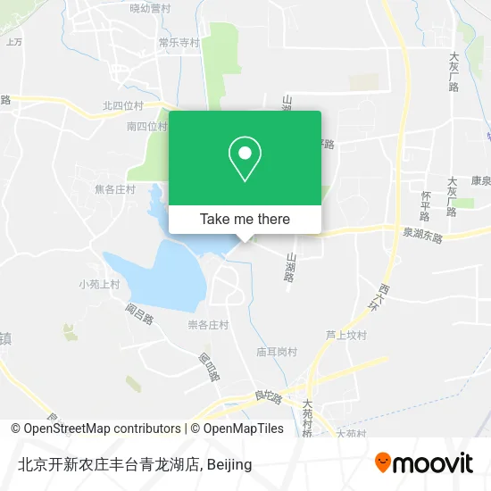 北京开新农庄丰台青龙湖店 map