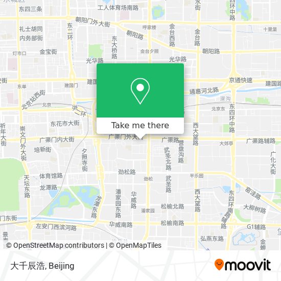 大千辰浩 map