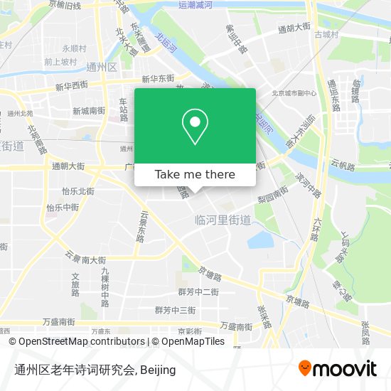 通州区老年诗词研究会 map