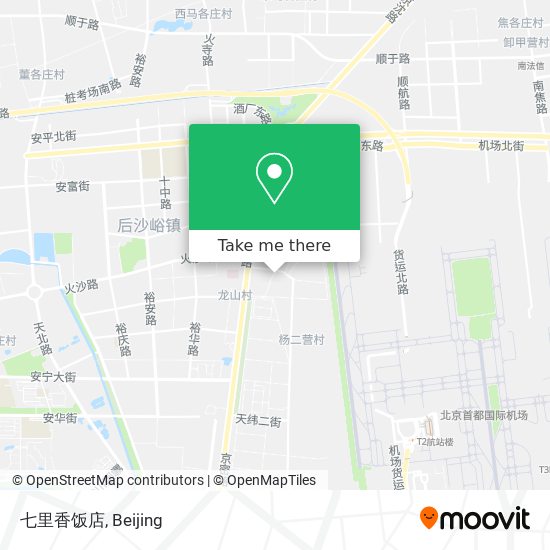 七里香饭店 map