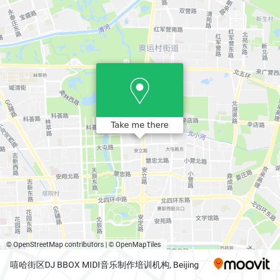 嘻哈街区DJ BBOX MIDI音乐制作培训机构 map