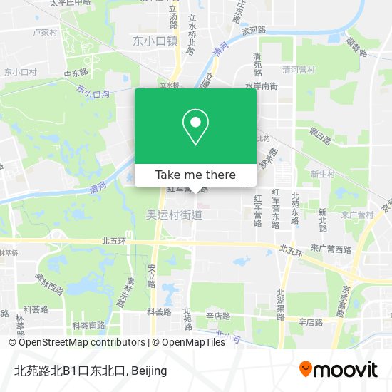 北苑路北B1口东北口 map
