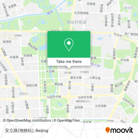 安立路(地铁站) map