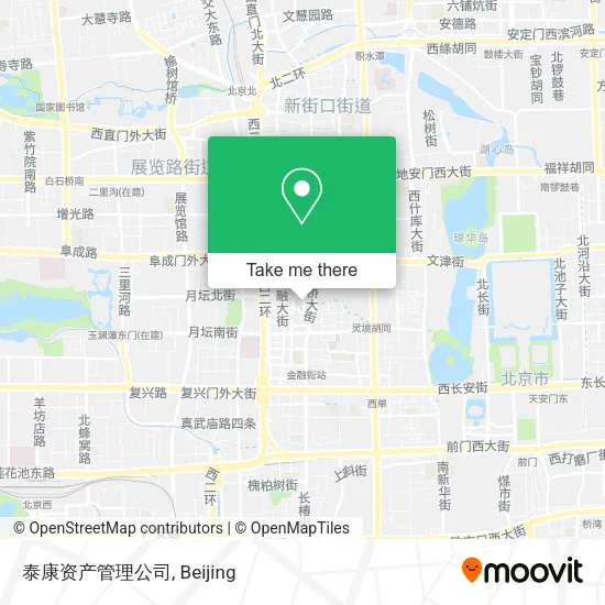 泰康资产管理公司 map