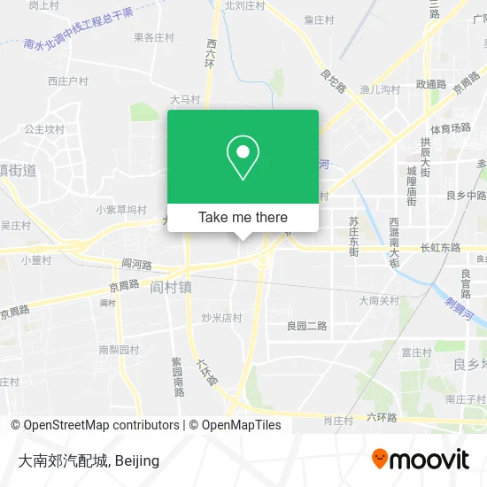 大南郊汽配城 map