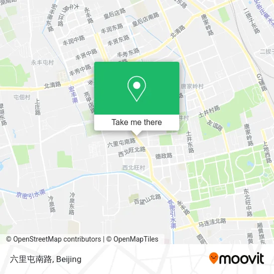 六里屯南路 map