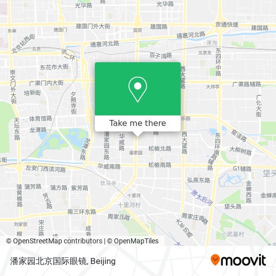 潘家园北京国际眼镜 map