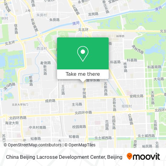 China Beijing Lacrosse Development Center map