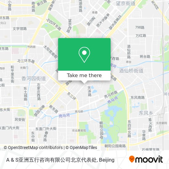 A & S亚洲五行咨询有限公司北京代表处 map