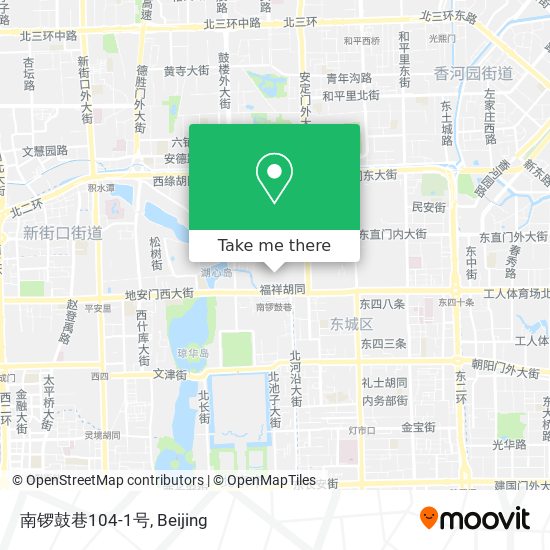 南锣鼓巷104-1号 map