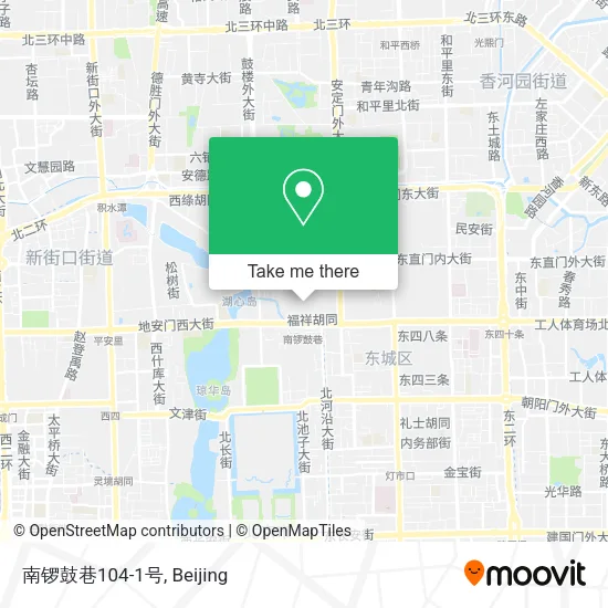 南锣鼓巷104-1号 map