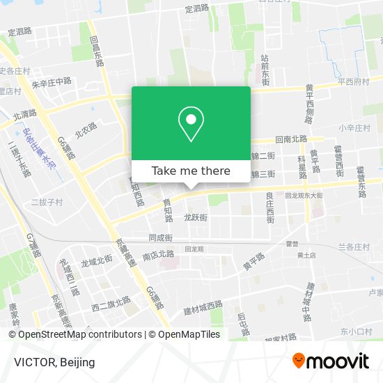 VICTOR map