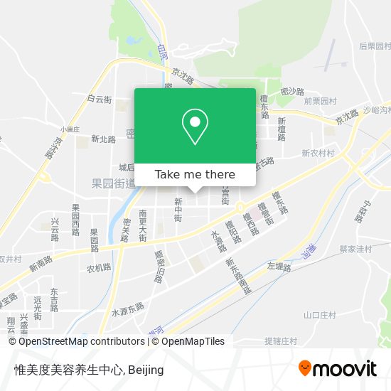 惟美度美容养生中心 map
