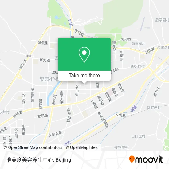 惟美度美容养生中心 map