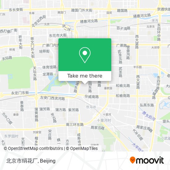 北京市绢花厂 map