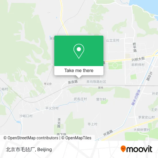 北京市毛毡厂 map